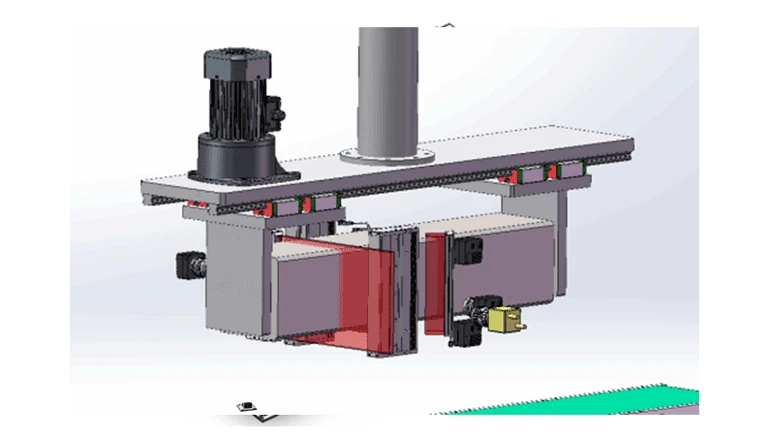 Square bar crack detection equipment 3