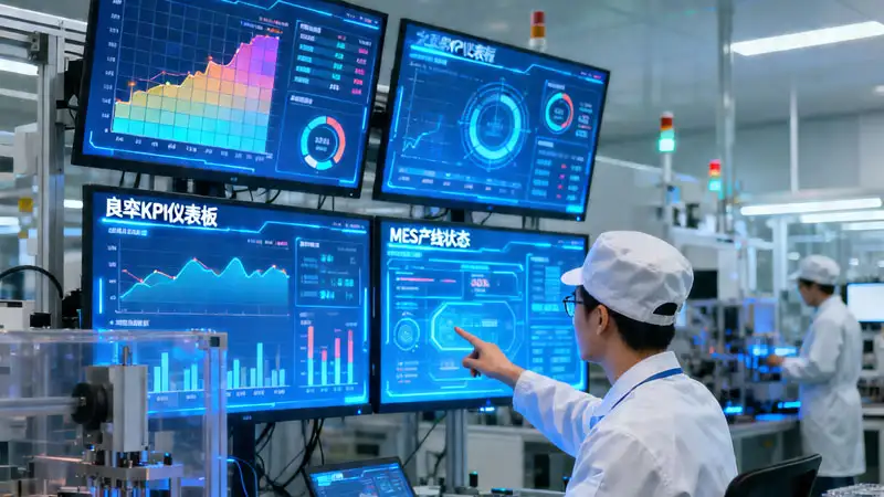 MES Integration for Solar EL Inspection: Turning D